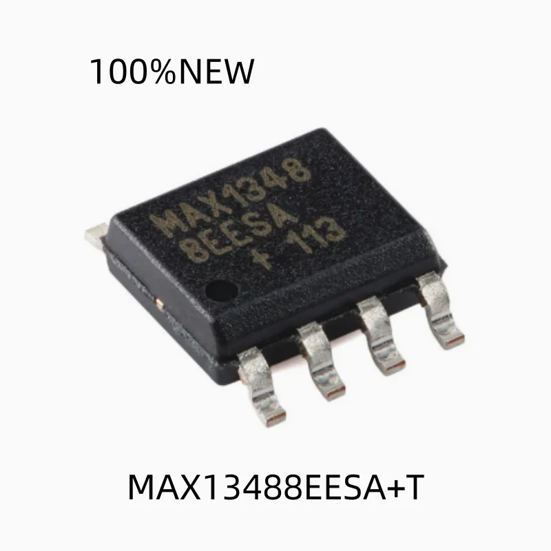 (5Pcs) 100% New Max13488Eesa+T Max13488Eesa Sop-8 Half-Duplex Rs-485/Rs-422 Compatible Transceiver Chip Ic