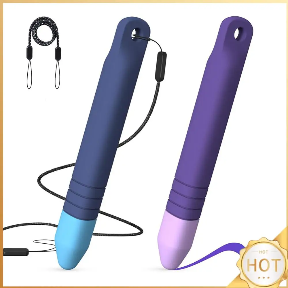 

Удобные для детей стилусы с прострочками Стилус для планшета Противоскользящий стилус Карандаш Легкая ручка для iPad для детей с огнем