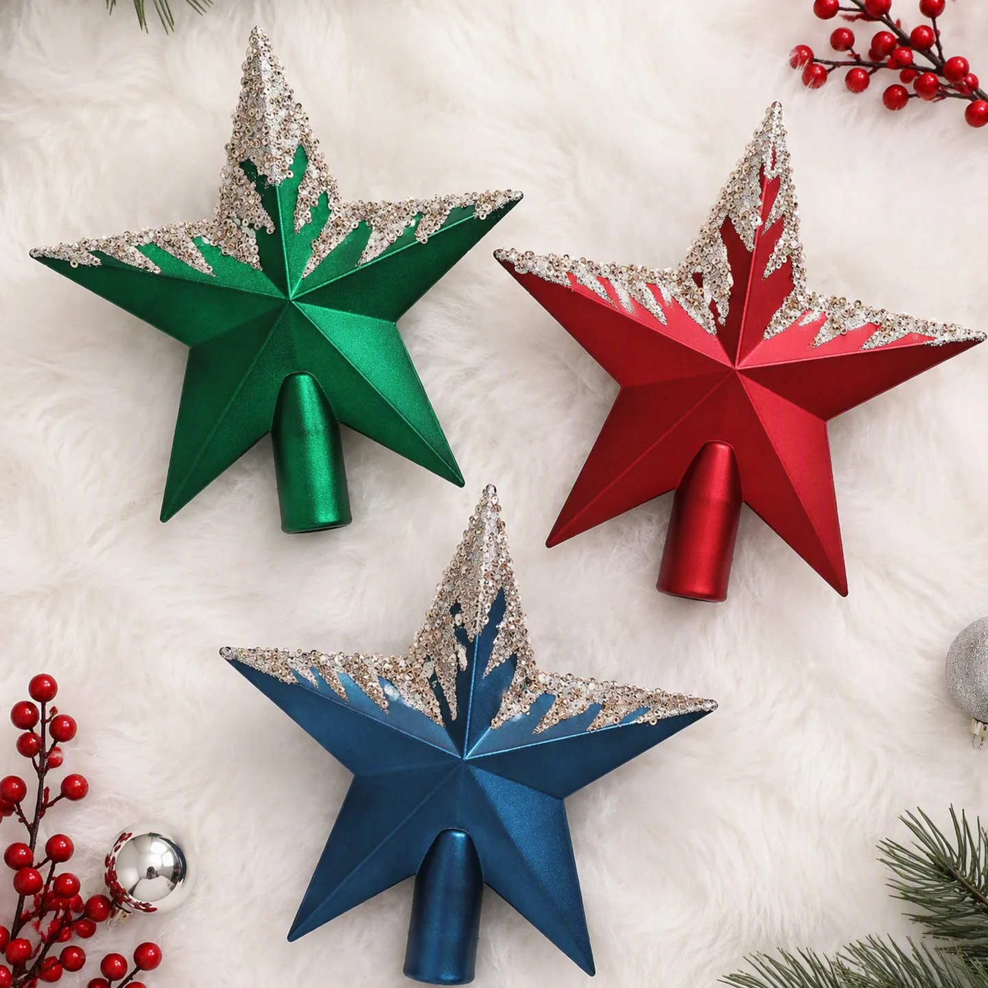 2027 Nowa Kolorowa Gwiazda na  – Star Tree Topper recenzja i cena