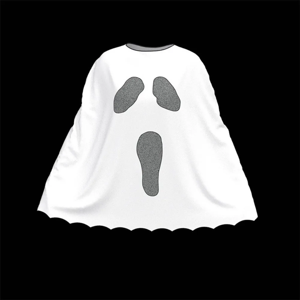

Clothing Prop Halloween Cosplay Cape Fun Interaction Spider Net Ghost Hooded Cloak Loose Pumpkin Witch Cosplay Cloak