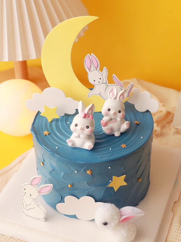 100 Stück Osterhasen Tortendeko – Cake Topper & Fruchtspieße Aus Bambus, Rosa/weiß, Für Ostern, Babyparty, Kindergeburtstag 100 Stück Osterhasen Tortendeko – Cake Topper & Fruchtspieße Aus Bambus, Rosa/weiß, Für Ostern, Babyparty, Kindergeburtstag