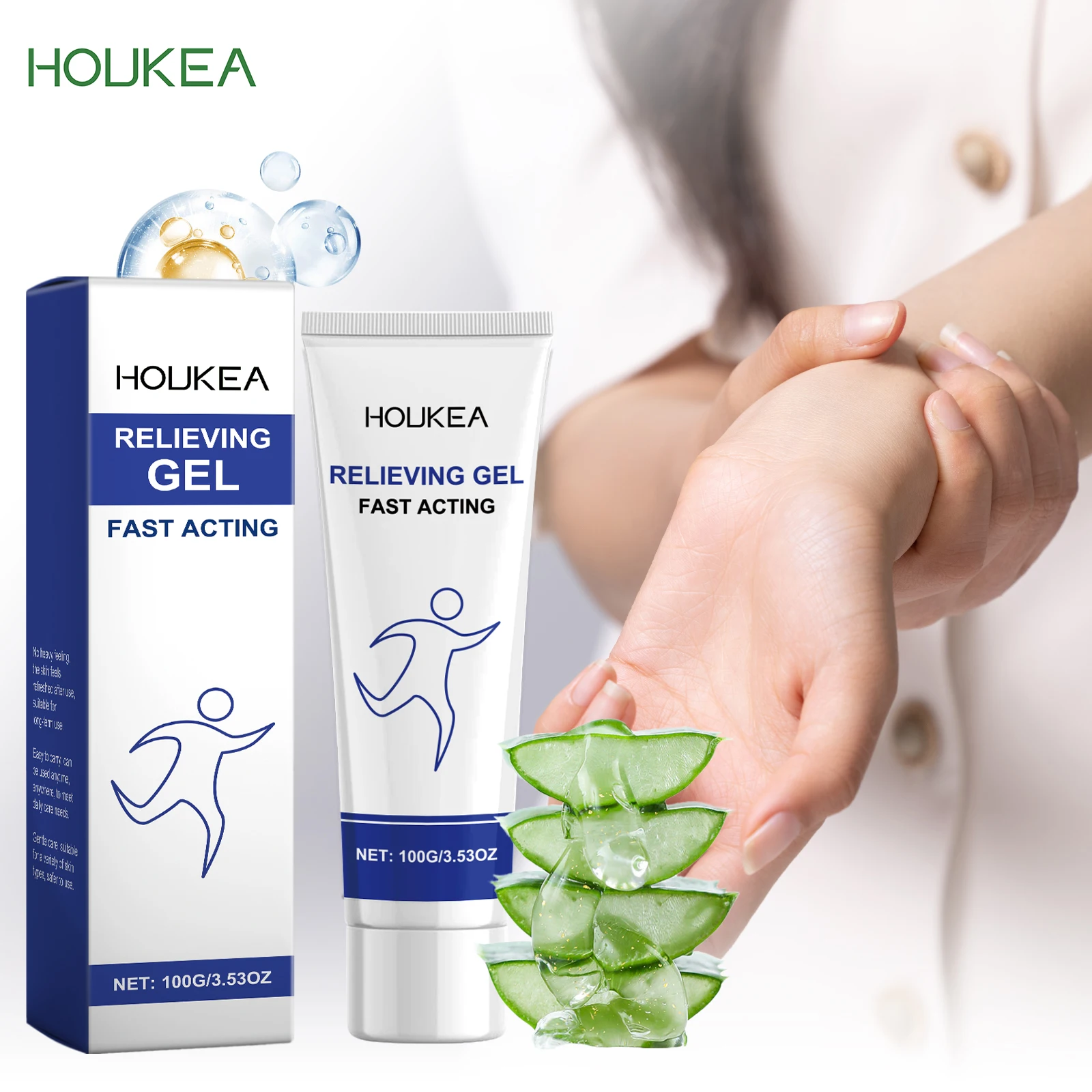 Body Soothing Gel - Joint, Knee, Elbow, Shoulder Daily Topical Care, Gentle Relief, Muscle Support and Fast Absorption