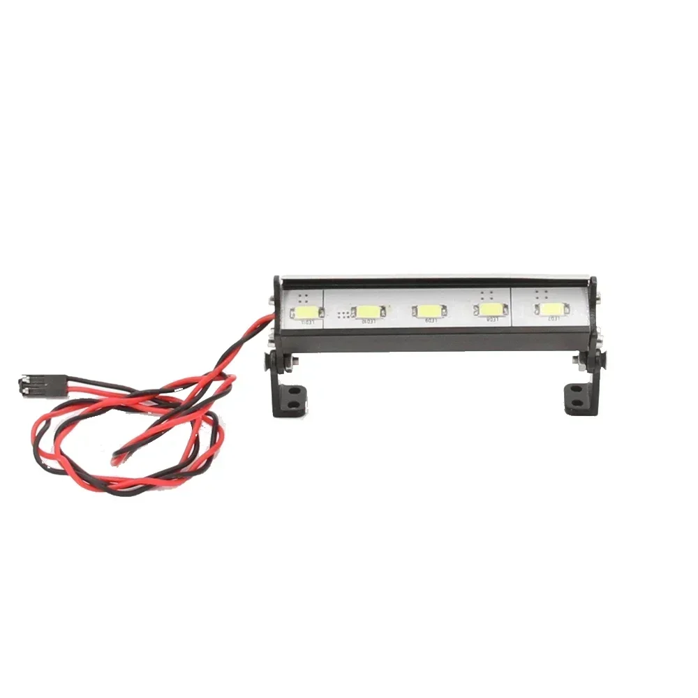 RC Car 4/5/6/8/10/11/12/14LED Roof Lamp Bright Light Bar for 1/10 Crawler D90 Axial SCX10 SCX24 Jeep Wrangler JK Rubicon Body