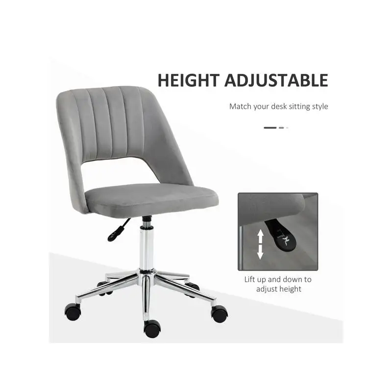 Ergonomic Home Office Chair, Adjustable Height, Modern Design, Comfortable Seat for Gaming & Work