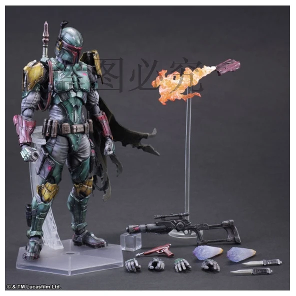 Play Arts Boba Fett Darth Vader Maul Stormtrooper Star Wars Figure Action Figures Model Toys Joint Movable Doll Desk Decor