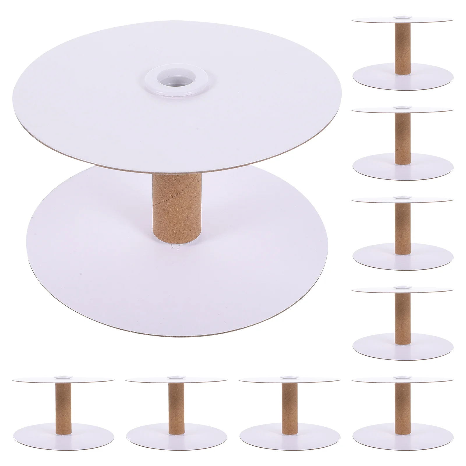 10Pcs Embroidery Winding Spools Portable Yarn Storage Organizer Durable Handmade Accessories Craft Spools Spool