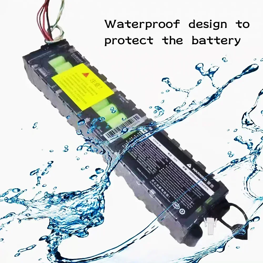 7800mAh 36V 10S3P battery pack, suitable for Xiaomi M365 electric scooter 18650 NE1003-H battery with charger
