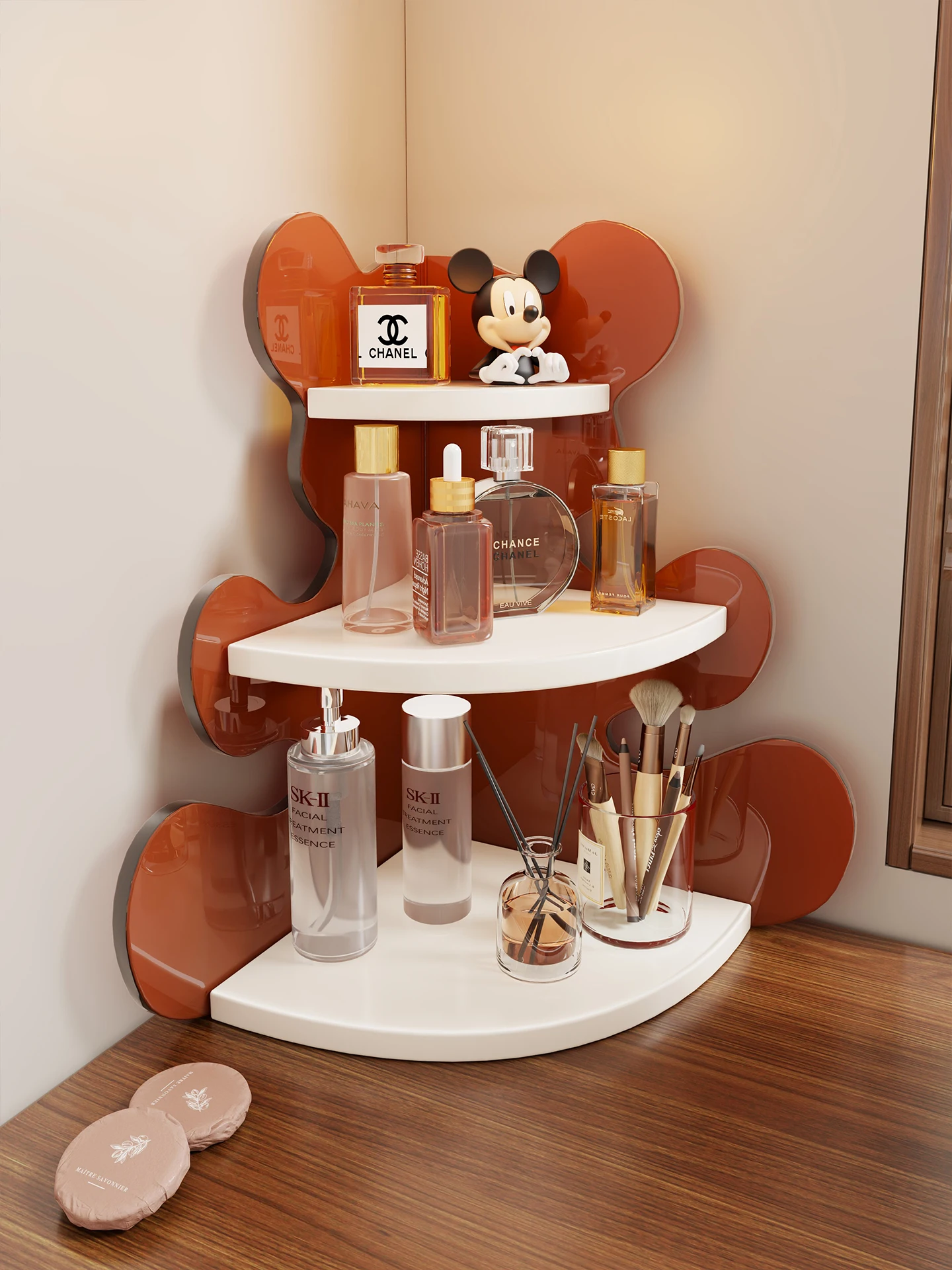 organisateur-de-bureau-en-acrylique-motif-ours-de-dessin-anime-support-de-rangement-cosmetique-porte-gobelet-pour-entree-plateau-de-cuisine-multi-niveaux