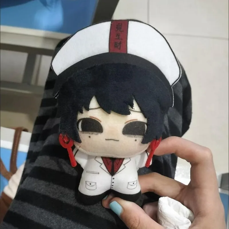 The First Seven Days Mystery 10cm White Impermanence Plush Doll Character Stuffed Toy Soft Pendant Gift for Game Fans Room Decor