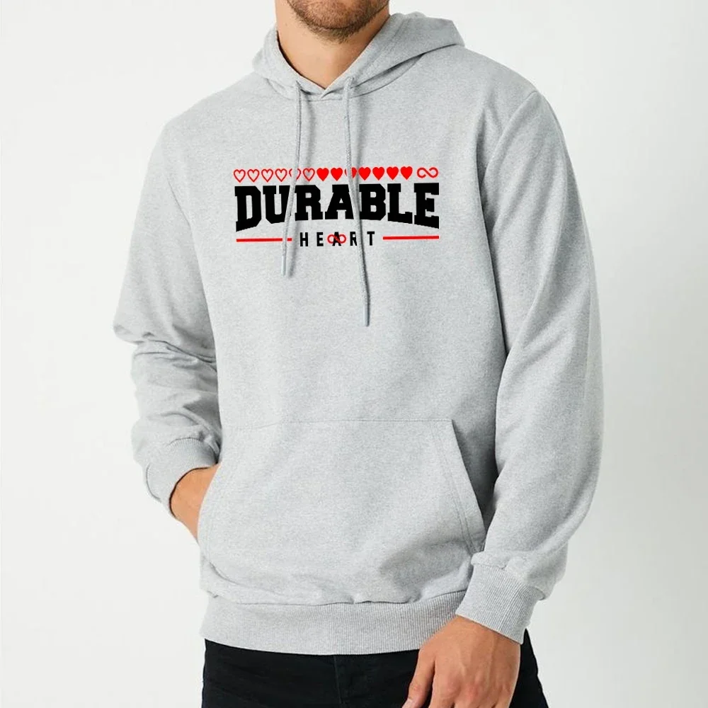 Durable Letter Printed Hoodies Oversize Hoodie Casual Tops Warm Thick Plush Mens Clothing Hip Hop Pullover Cozy Sweatshirt