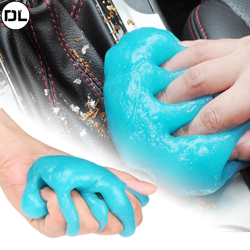 

Car Cleaning Gel Slime for Cleaning Machine Auto Vent Car Wash Interior Dust Remover Glue Computer Keyboard Dirt Cleaner