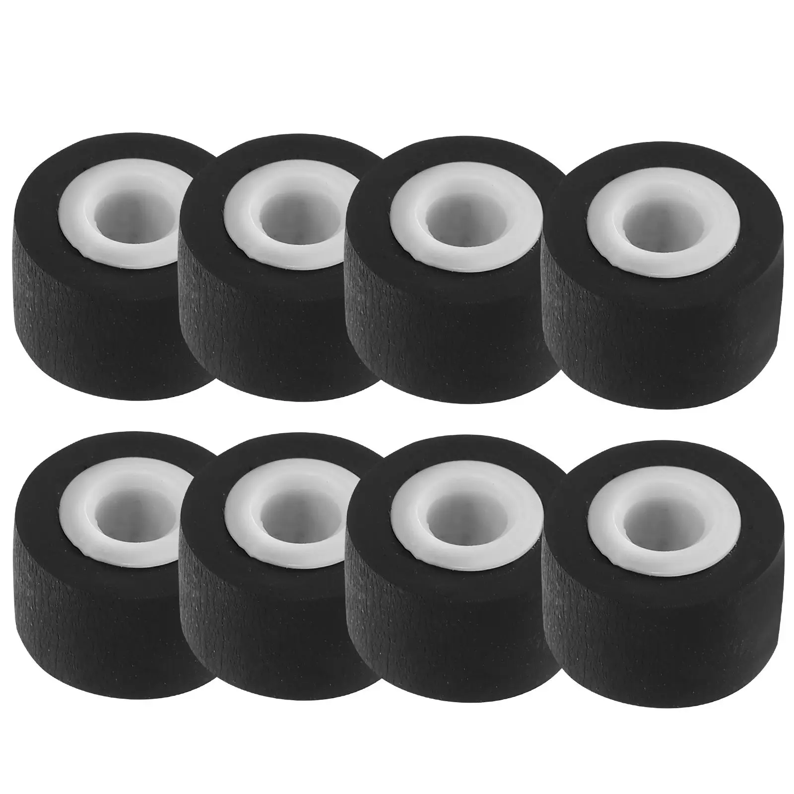 6 ชิ้นยาง Pinch Roller 13x6 3x8 3x2 0 มิลลิเมตรสําหรับเทปซ่อมพลาสติกสีดํา Cassette เครื่องอุปกรณ์เสริมทนทานขนาดกะทัดรัด