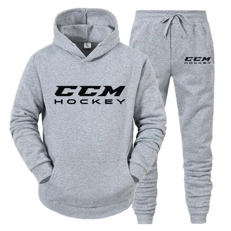 

2025 Autumn/Winter CCM Men's Sportswear Set Hoodie High Quality Casual Sportswear Hoodie Pants Warm Sportswear Set Men's Hoodie