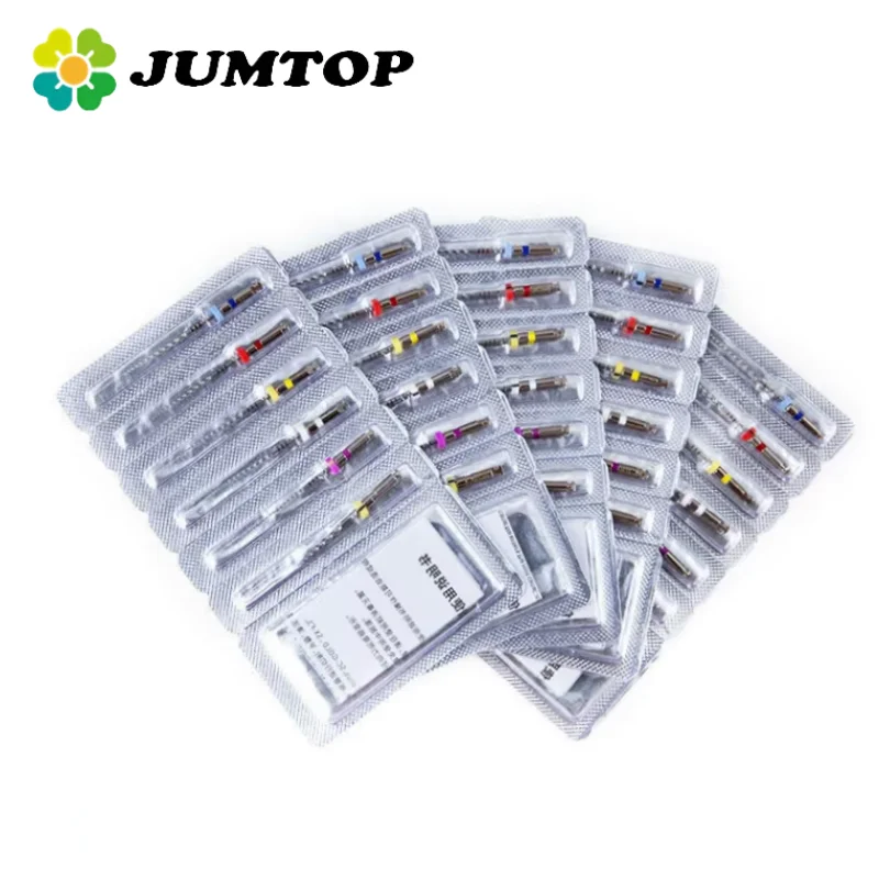 30Pcs SC-Plus Niti File Dental Heat Activated Rotary Files Endodontic Files Super Cutting Force Anti-broken Root Canal File