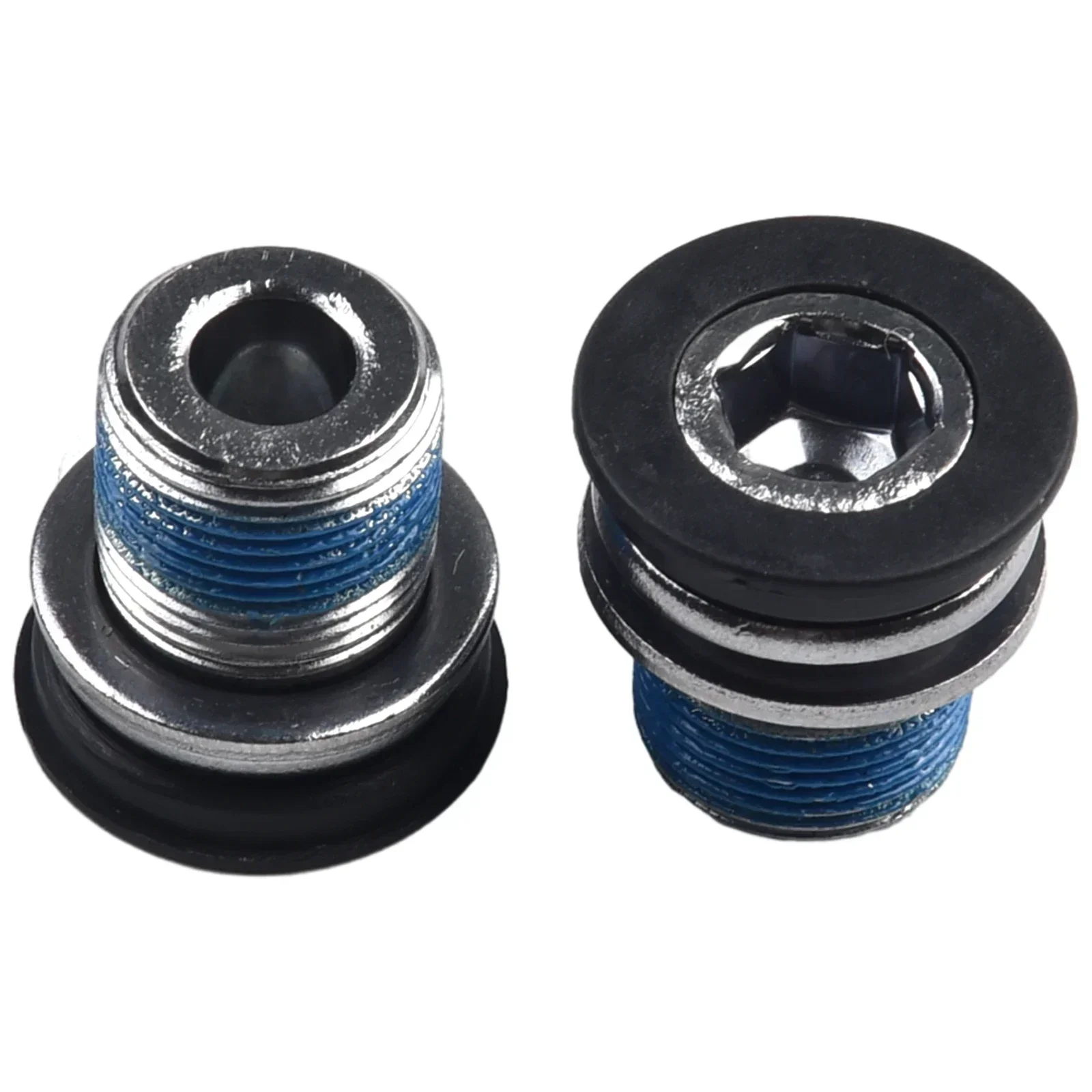 2/4PCS Bicycle CrankArm Bolts Screw M15 Mountain Bike Shaft Screw For ISIS Axle For Bosch Cycling Replacement Accessories Parts