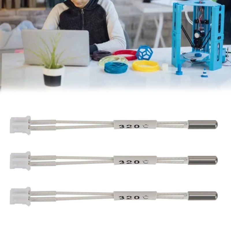 

Картридж термистора 100K, точный датчик температуры, необходимый для 3D-принтера K1/K1Max, деталь керамического нагревательного блока