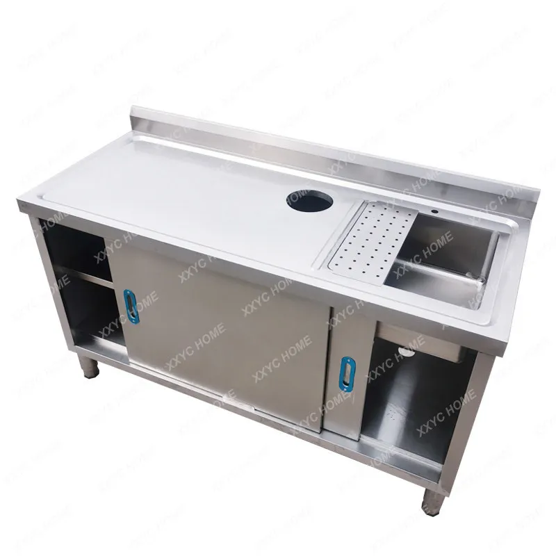 

CX Stainless steel fruit console sink sink integrated cabinet stove locker