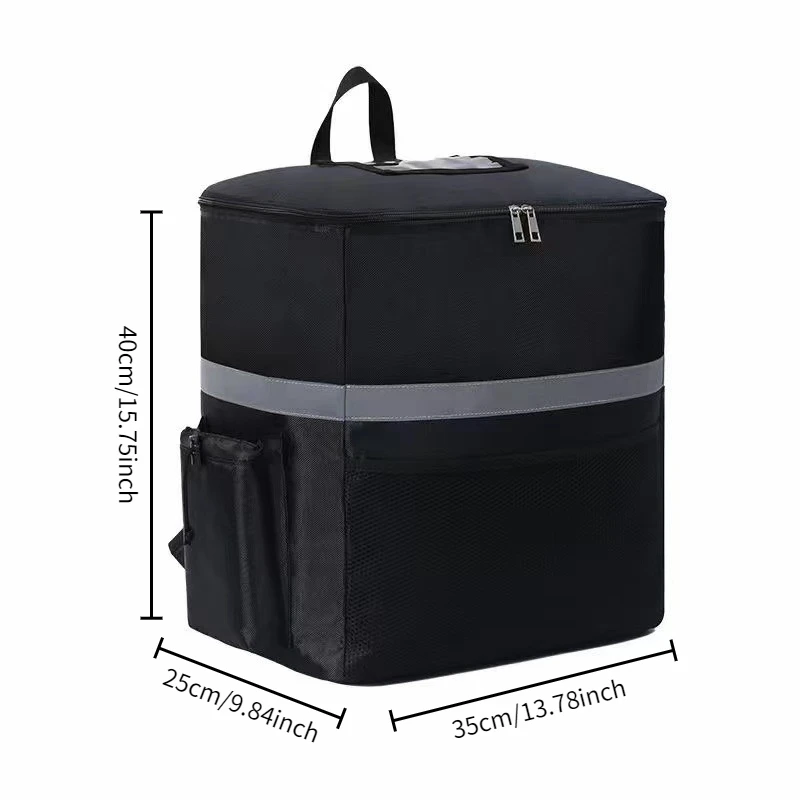 Backpack Takeaway Box Shoulder Insulation and Thick Large Capacity Outdoor Camping Food Delivery Box