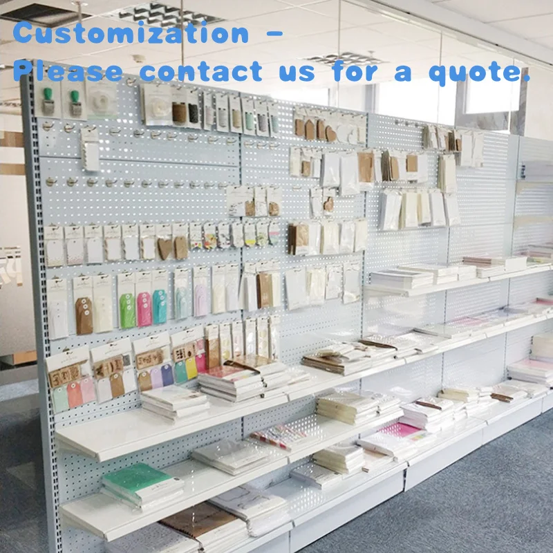 custom.Assemble Retail Single Sided Shelving Cold Rolled Steel Supermarket Shelves
