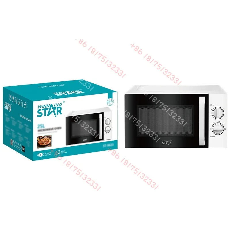 WINNINGSTAR foreign trade for 25L household heating cake multifunctional turntable mechanical microwave oven