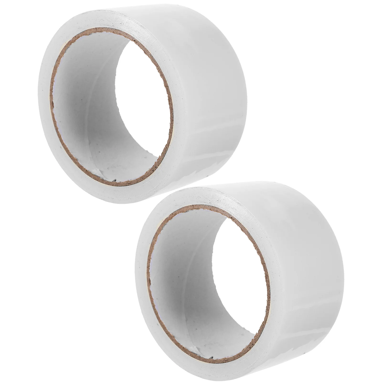 2 Rolls Transparent Windproof Tape Water Duct Clear Heavy Duty Window Weather Sealing Door Gaps Resistant