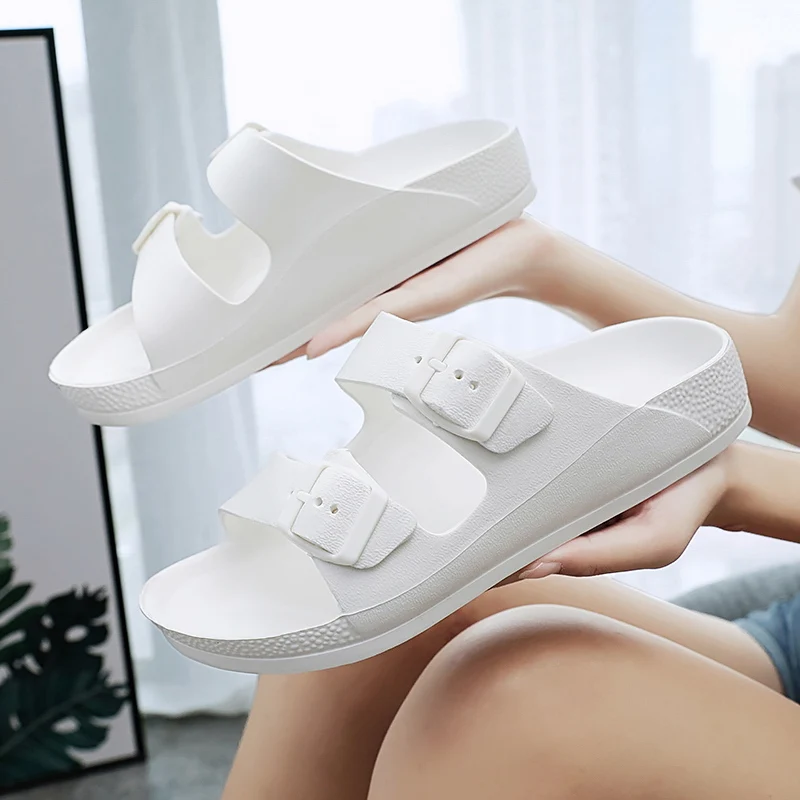 

Couple B Slippers Men's and Women's Sandals Roman Sandals Flat Slippers Beach Shoes