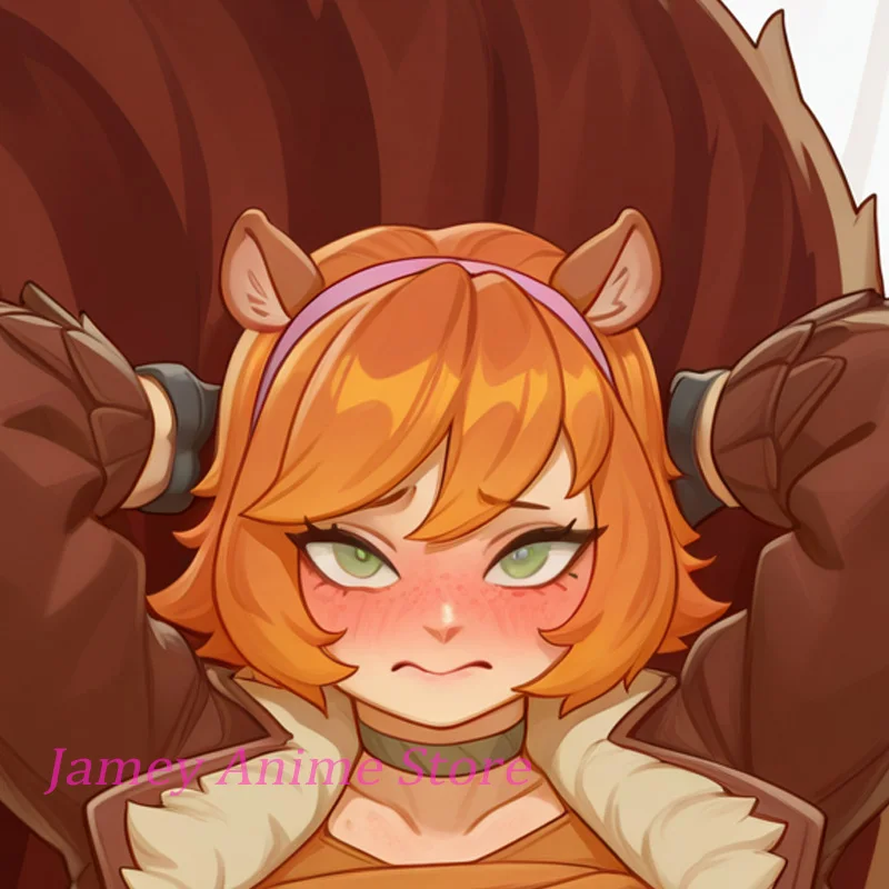 Dakimakura Pillow Cover Squirrel Girl Anime Double-Sided Print Gift Life-Size Body Pillowcase
