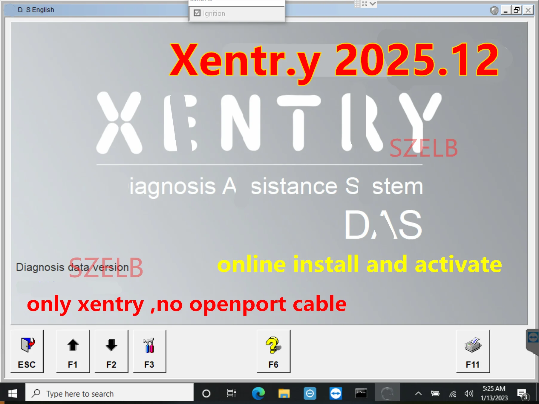 Latest 2025.12 Xentry Full Softwares Vediamo DTS WIS EPC Starfinder Remote Installation for Tactrix Openport 2.0 J2534 Passthru