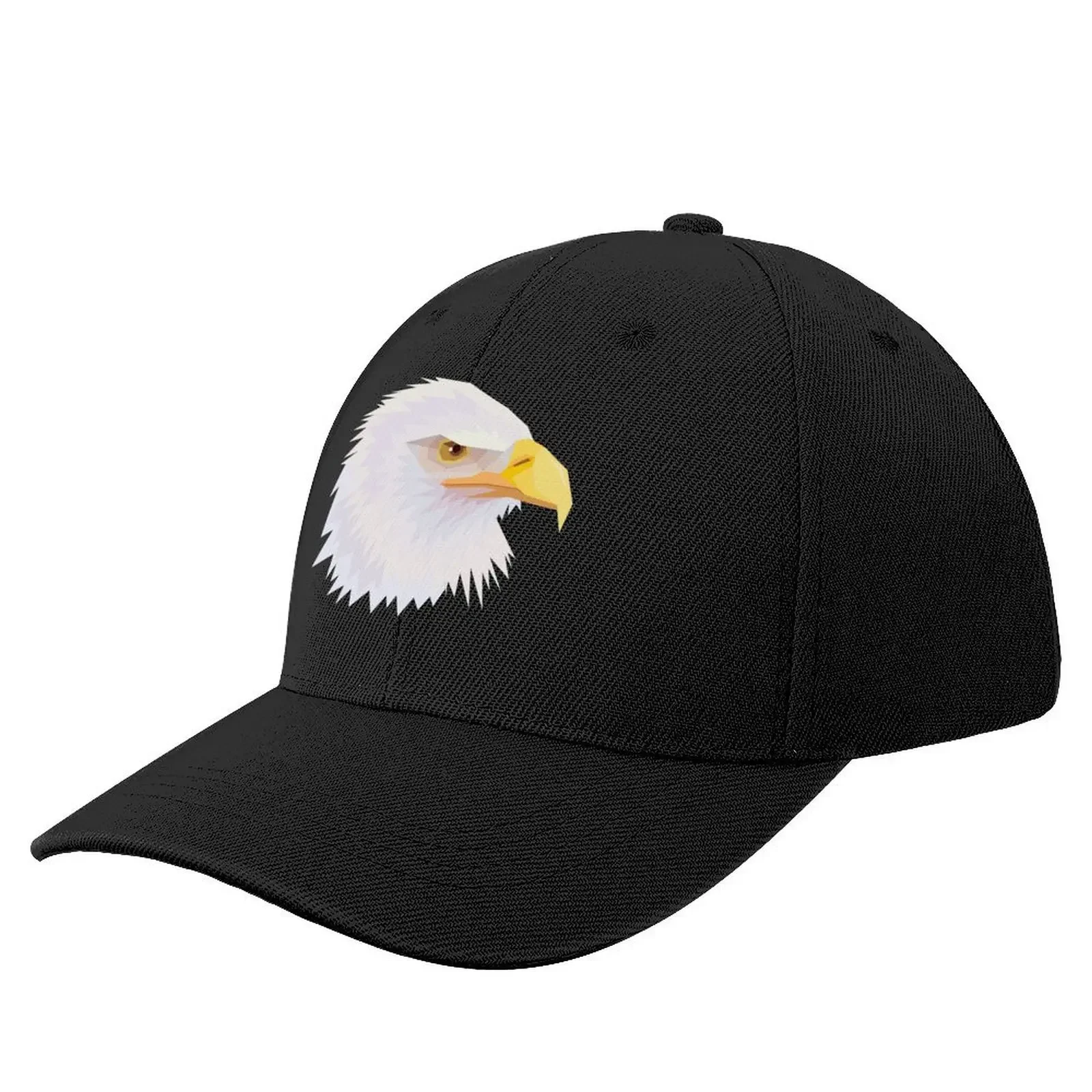 Low Poly Bald Eagle Baseball Cap Gentleman Hat Sun Hat For Children Women Hats Men's