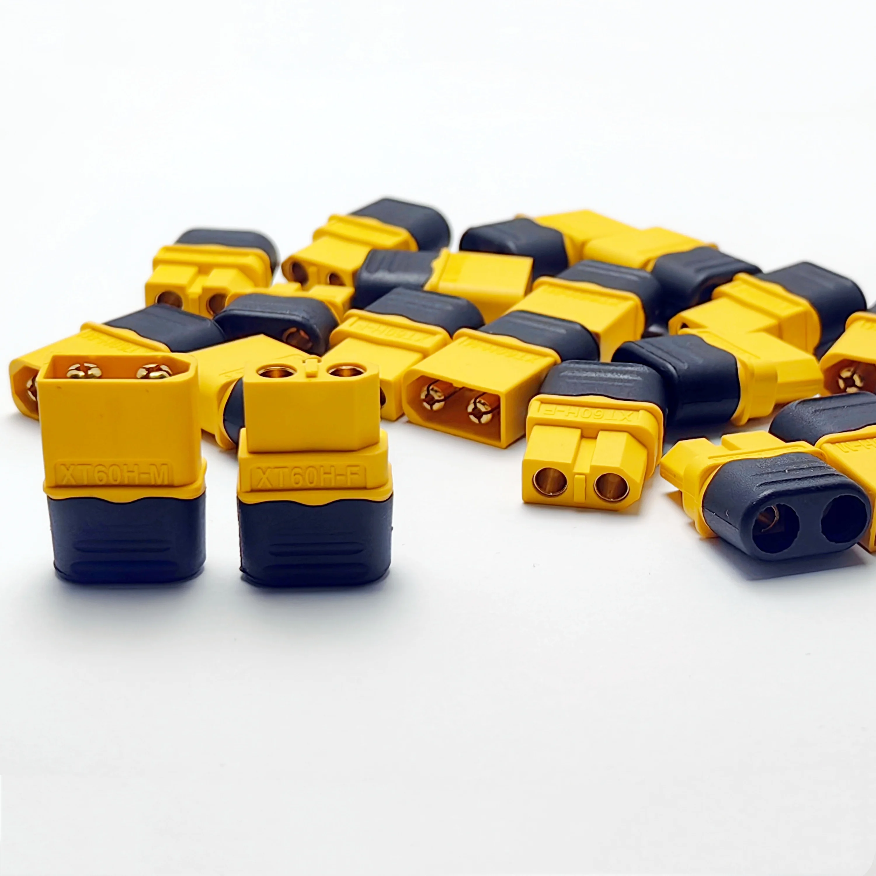 5/10 Pairs XT60H (XT60 Upgrade) Connector Male Female Bullet Connectors Plugs with Sheath Housing for Lipo Battery RC Car Plane