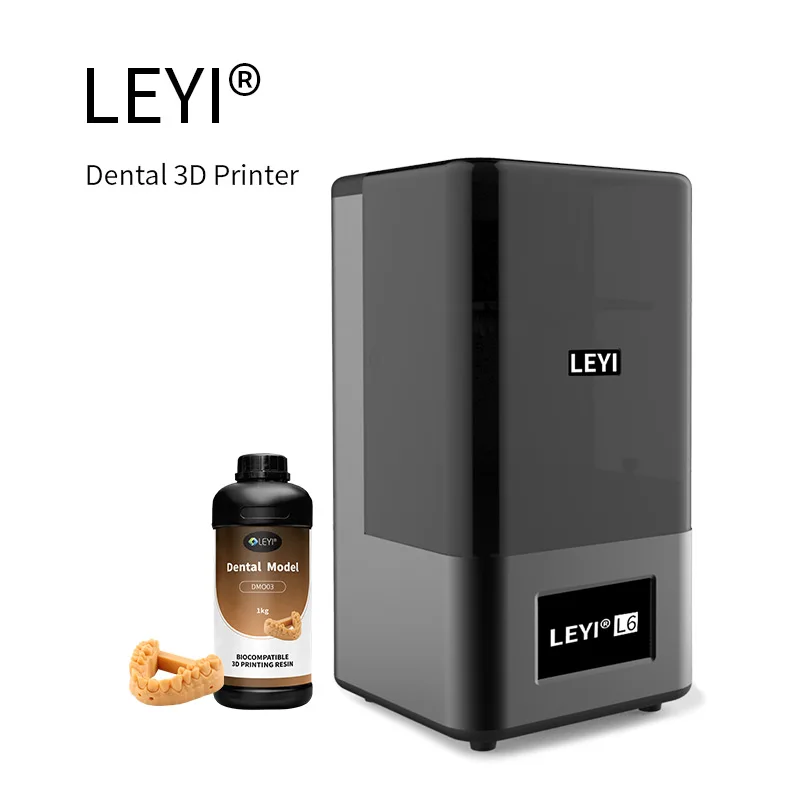 

LEYI L6 High-Accuracy Dental Resin 3d Dental Printer With Screen Technology Fast Precision LCD Molding For Home Dental Clinics