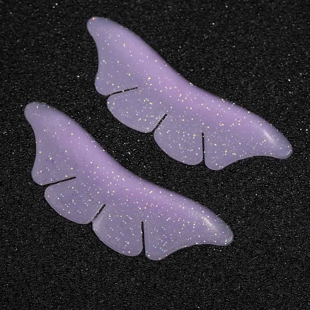 Almofadas permanentes de cílios de silicone em forma de glitter almofadas de levantamento de cílios reutilizáveis extensão de cílios perming hastes modeladoras