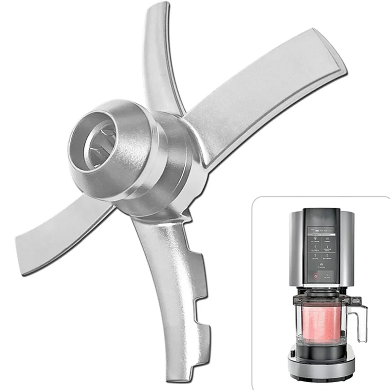 SANQ 2 قطعة شفرة مجداف بديلة لسلسلة نينجا كريمي NC300 ، مجداف شفرة الخلط NC301 ، CN305A ، CN301CO فضي