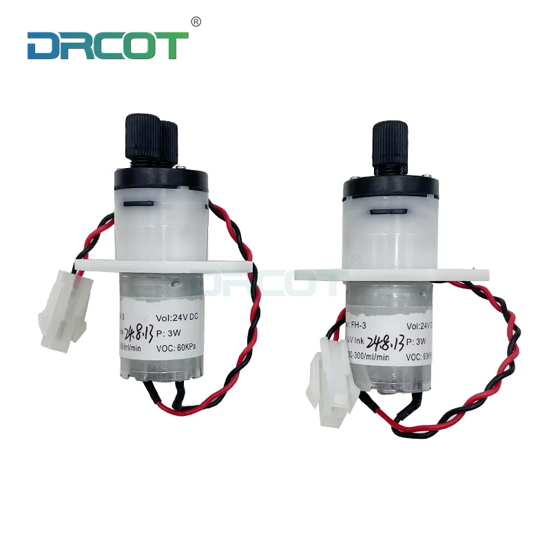 FH-3 Liquid Ink Pump 3W 24 DC 200-300ml/Min Peristaltic Pump Dtf For DTF Printer
