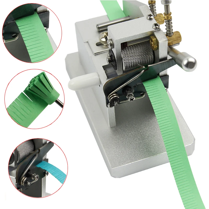 Máquina para Hacer Borlas de Papel, Máquina de Arte en Papel para Borlas, Máquina Manual para Cortar y Enrollar Papel 3D, Herramientas Manuales para Hacer Manualidades con Papel