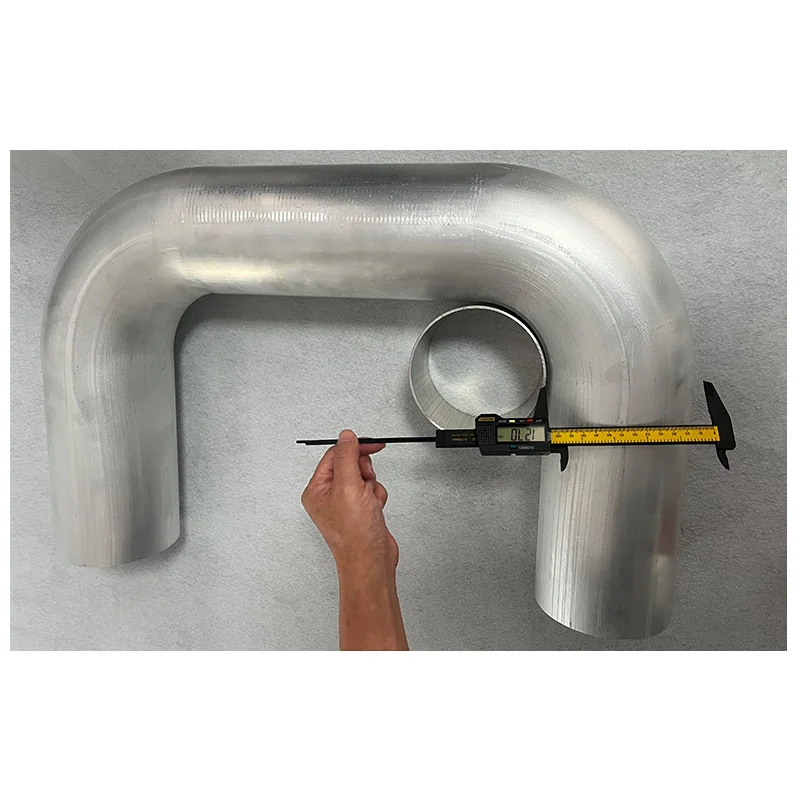 1:1 scale replication of custom high-performance modified exhaust pipe R = D 1D curved pipe bender, custom service only