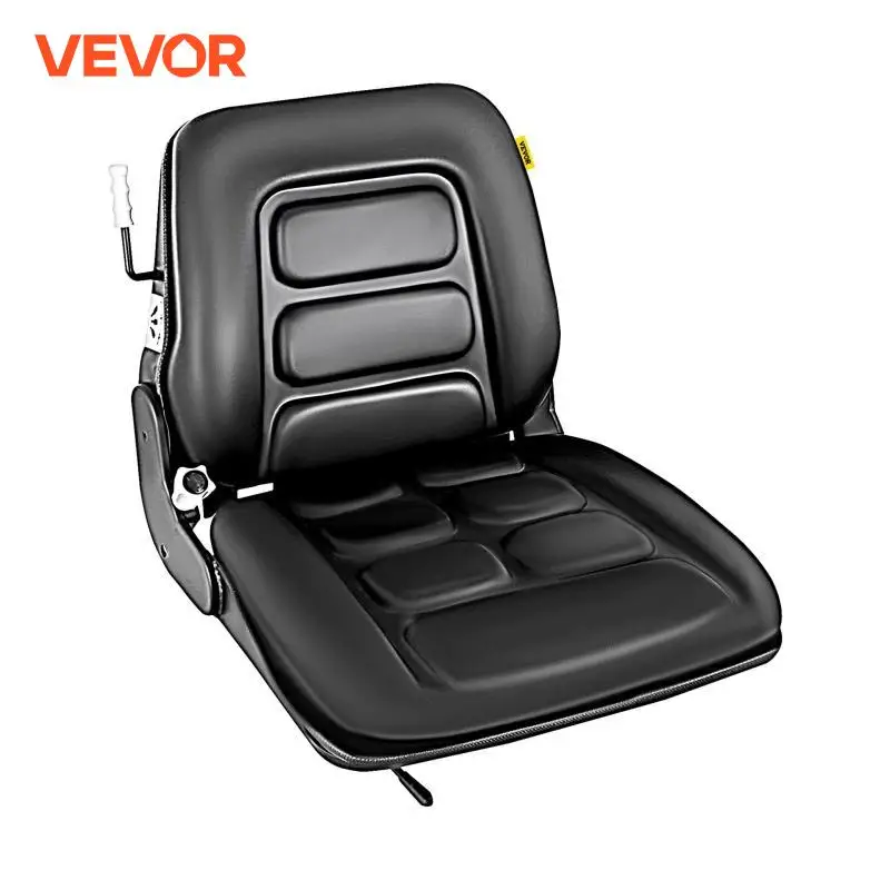 VEVOR Tractor Forklift Replacement Seat 15 Degree Adjustment with Auto Seat Lock for TOYOTA Vehicles Mowers Excavators Tractors