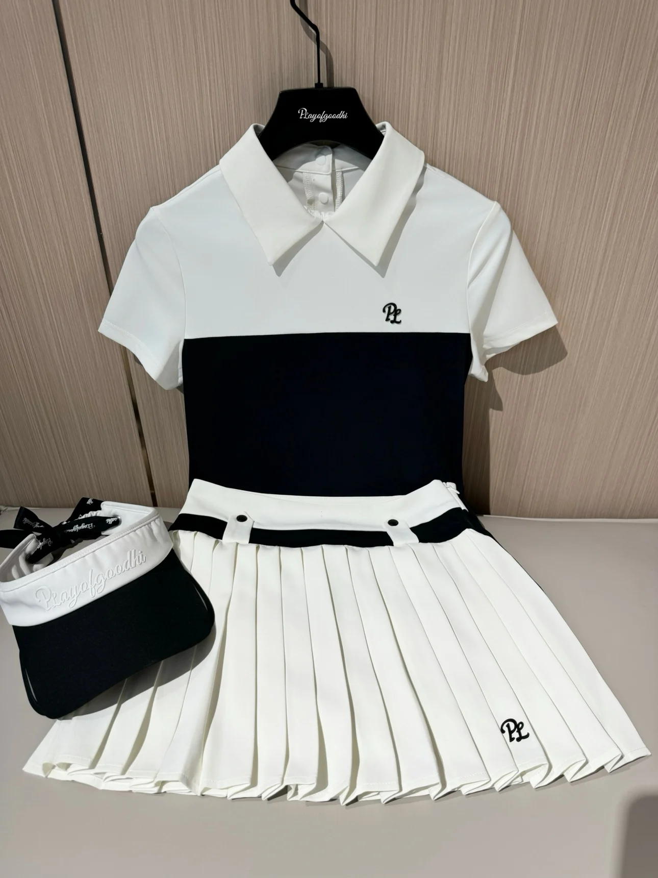 Golf clothing summer Korean version Golf short sleeved women's quick drying breathable golf skirt Tennis golf suit women