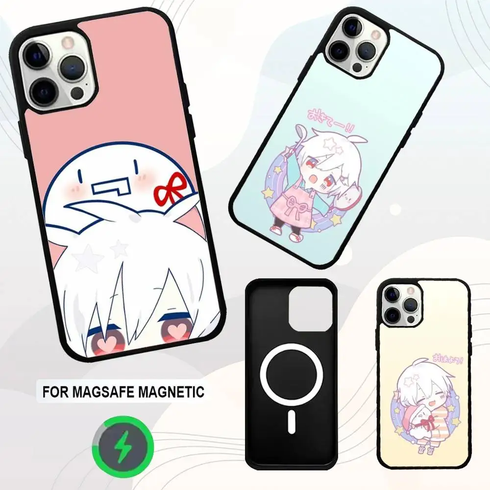 

Anime mafumafu Phone Case For iPhone 16e,16,15,14,13,12,11,Plus,Pro,Max,Mini Magsafe Magnetic Wireless Charging