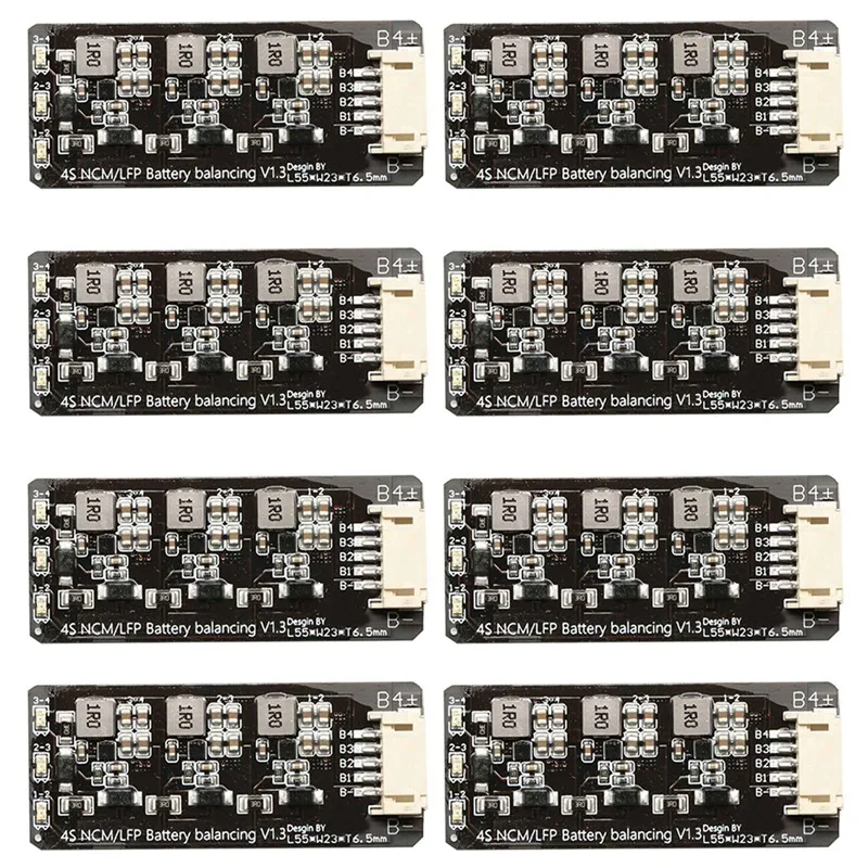 

8X 4S Li-Ion Lipo Lifepo4 LFP Battery Active Equalizer Balancer BMS 1.2A Balance Energy Transfer Board