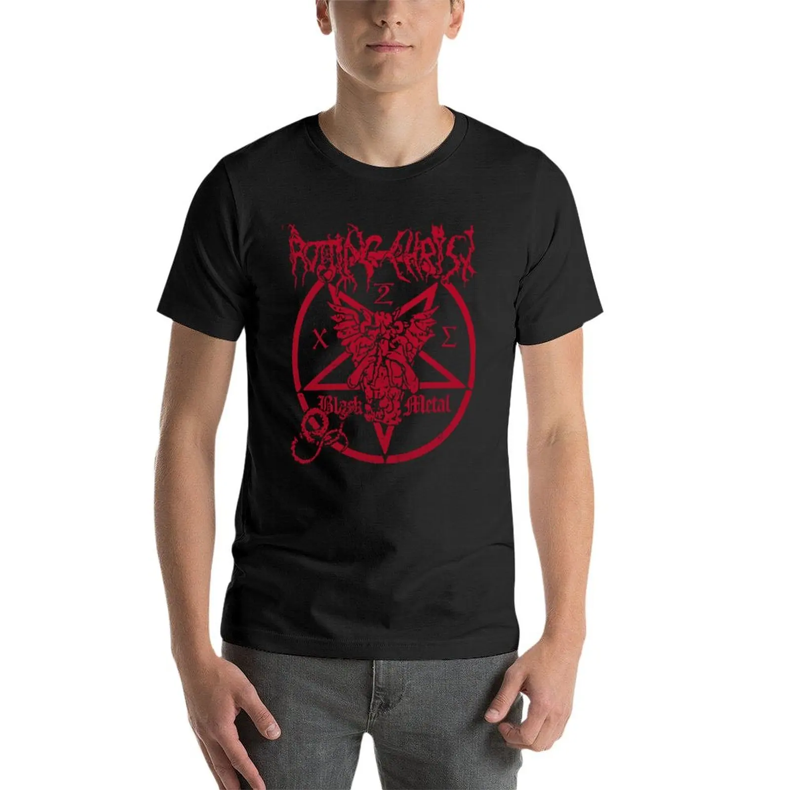 Camiseta de Rotting Christ para hombre, ropa de verano, nueva edición