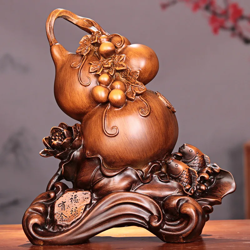 Chinese Style Wealth Zhaocai Gourd Home Decoration Creative Opening Gift Decoration