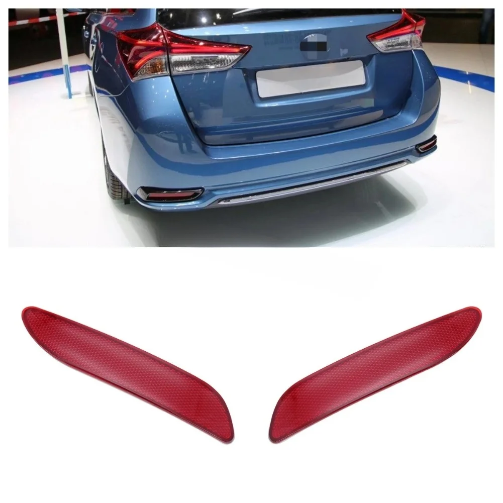 Two Rear Bumper Side Reflectors for Toyota For Auris 2015 2016 2017 2018 2019 Direct Fit OEM Replacement Components