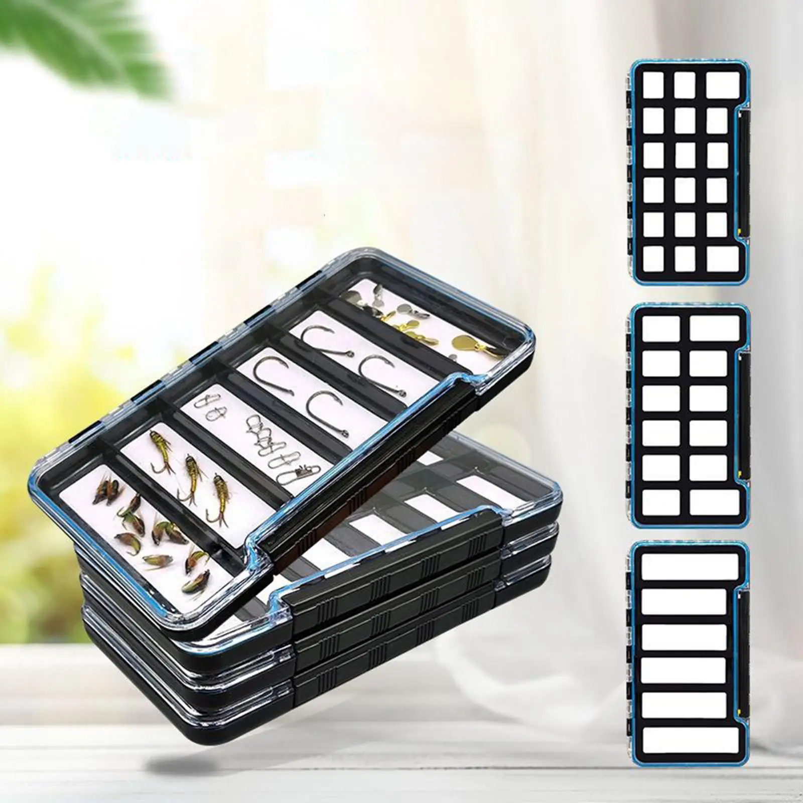 

Водонепроницаемый ящик для мух, магнитный держатель для мух, завязывающий мушку, рыболовные крючки, чехол, карманные приспособления