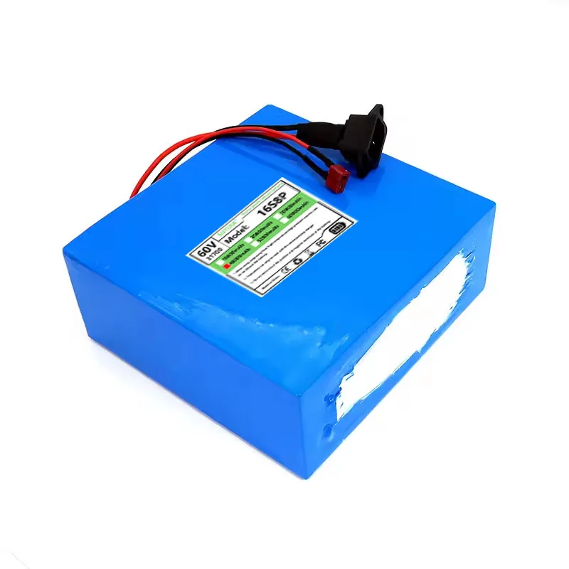Batterie Lithium 60V, 40Ah, 21700, 16s8p, Protection BMS Spatirée, Équipement Électrique, 800W, 1000W, 2000W