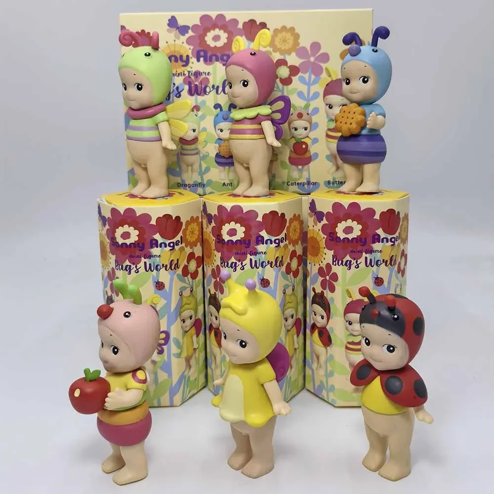 Mini Sonny Blind Box Série Bug's World Mini Figuras de Anime Ornamentais Presente de Natal e Aniversário