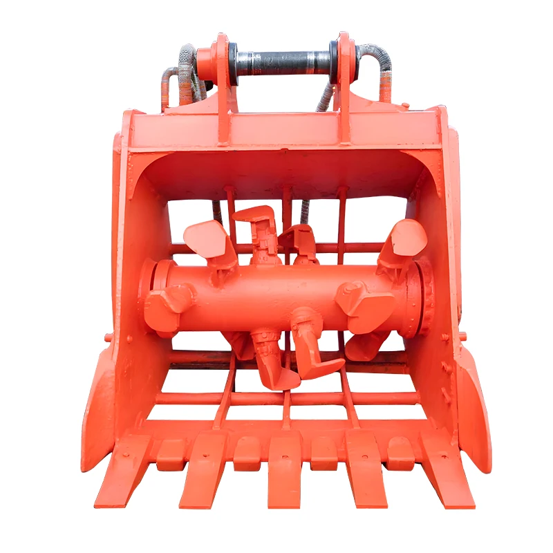 Hydraulic Buckets Customized Ditch-Digging Buckets Earthmoving Buckets Excavator Attachments Hydraulic Mixers
