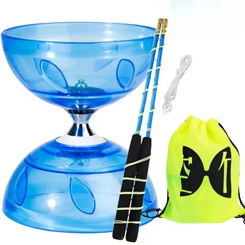 Portable Diabolo Chinese Yoyo Diabolo Set Portable Fitness Gear For Adults Kids Elderly Outdoor Indoor Agility Exercise