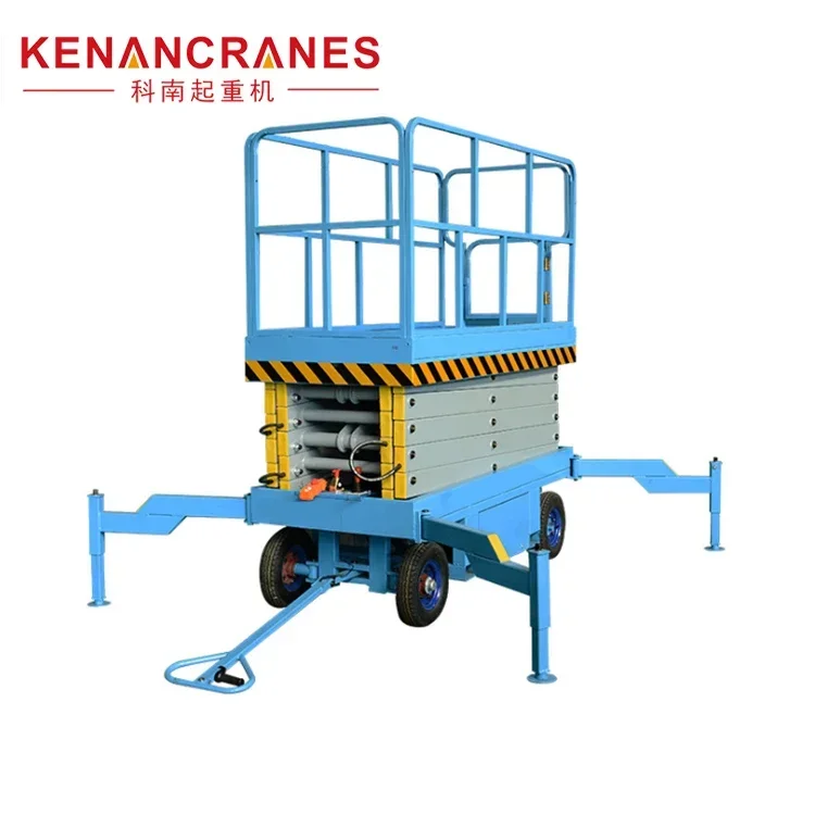 4-18m Aerial Skylift 6m 8m 10m 12m 14m Mobile Lifter Scaffolding Electric Scissor Aerial Work Platform Lifts