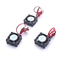 Mini Ventilador, 2510 Ventilador, 25x25x10mm, DC 12V, 5V, 24V, 2-Pin Cooler, Brushless, Chipset, Dissipador, 3D Pinter Parts